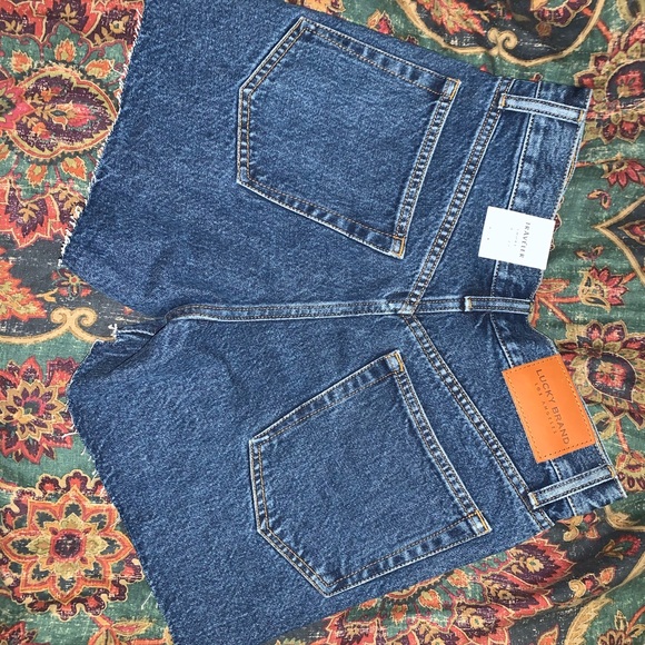 Lucky Traveler Shorts, High Waisted - Picture 2 of 3